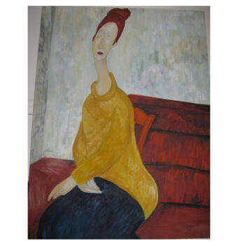 Modigliani Copie "la dame au long cou"
