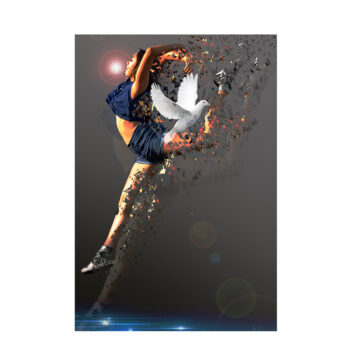 danseuse infographie