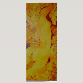 Peinture femme feurs 2