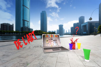 montage image 3D sur dimension